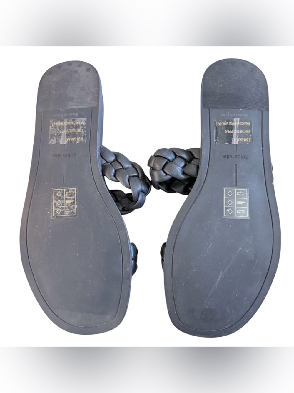 Dolce Vitas Women’s black Glade Slide Sandals 8.5 - Picture 7 of 8